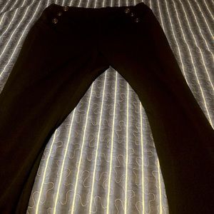 Navy blue with buttons dress pants